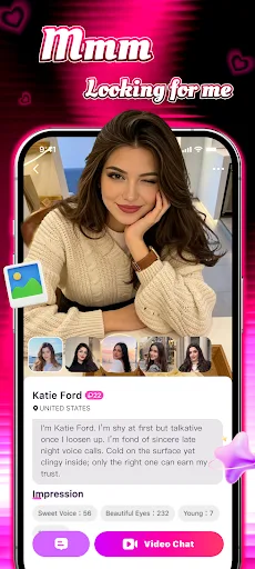 Mmm - Social Video Chat Android app screenshot 3
