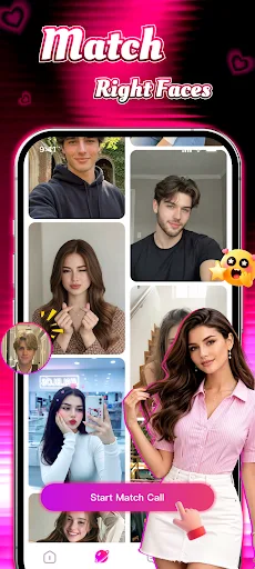 Mmm - Social Video Chat Android app screenshot 4