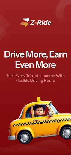 Zride Driver Android app screenshot 1