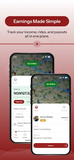 Zride Driver Android app screenshot 4