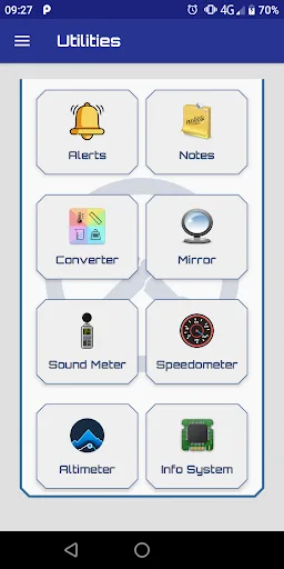 Utilities Android app screenshot 3