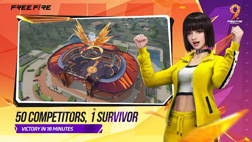 Free Fire: 9th Anniversary Android app screenshot 2