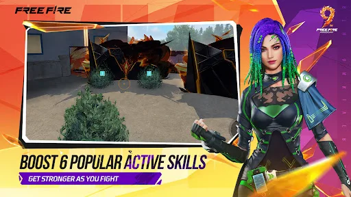 Free Fire: 9th Anniversary Android app screenshot 5