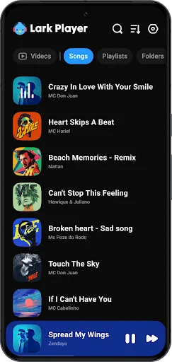 Lark Player:Music Player & MP3 Android app screenshot 1