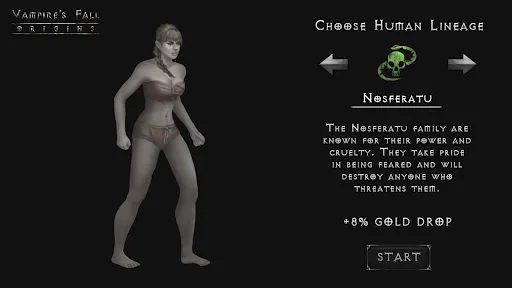 Vampire's Fall: Origins RPG Android app screenshot 1