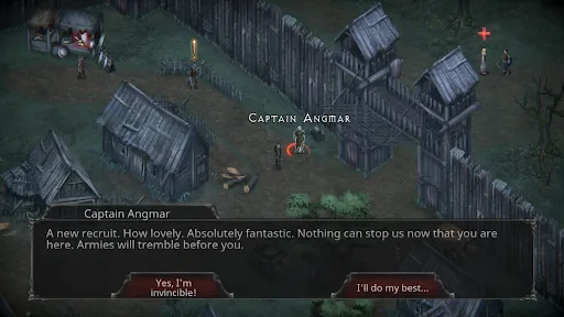 Vampire's Fall: Origins RPG Android app screenshot 2
