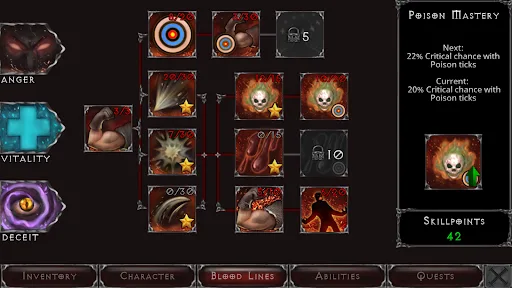 Vampire's Fall: Origins RPG Android app screenshot 5