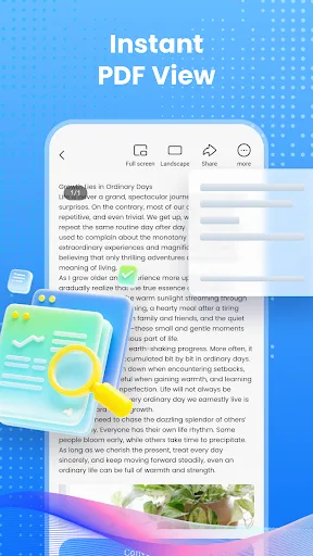 Easy PDF Reader - PDF Tools Android app screenshot 4