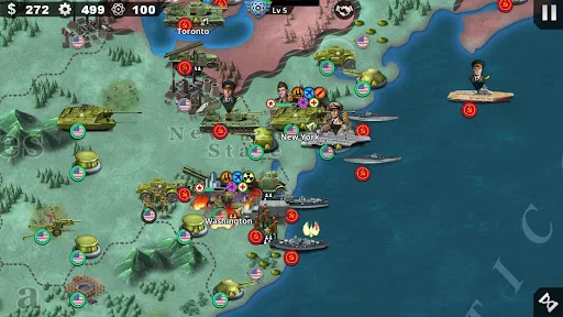 World Conqueror 4-WW2 Strategy Android app screenshot 4