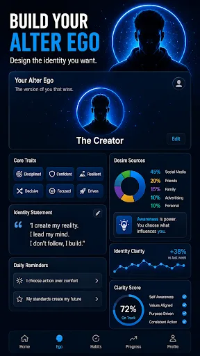 Alter Ego: High Performance Android app screenshot 4