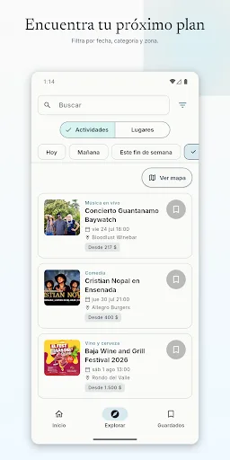 Ensenada Discovery Android app screenshot 2