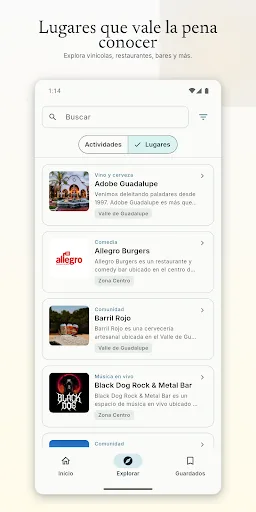 Ensenada Discovery Android app screenshot 3