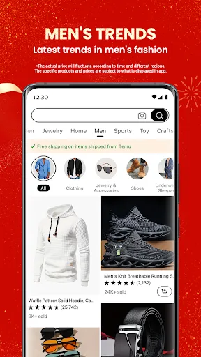 Temu: Shop Like a Billionaire Android app screenshot 4