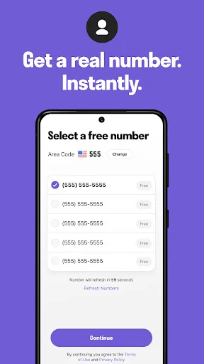 TextNow: Call + Text Unlimited Android app screenshot 2