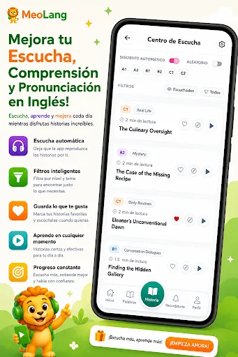 MeoLang: AI Language Learning Android app screenshot 3