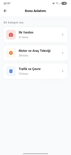 Hızlı Ehliyet: Sınav Soruları Android app screenshot 4