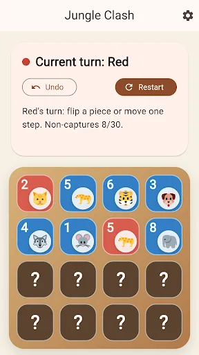 Jungle Clash Android app screenshot 2