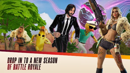 Fortnite Android app screenshot 1