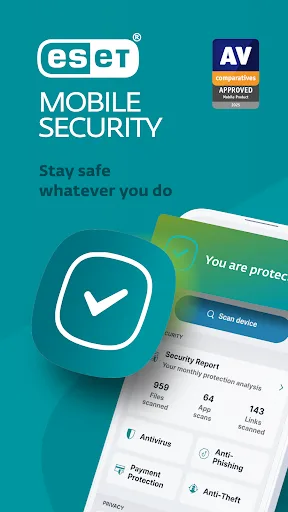ESET Mobile Security Antivirus Android app screenshot 1