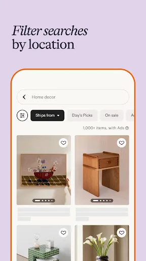 Etsy: Shop Home, Style & More Android app screenshot 4