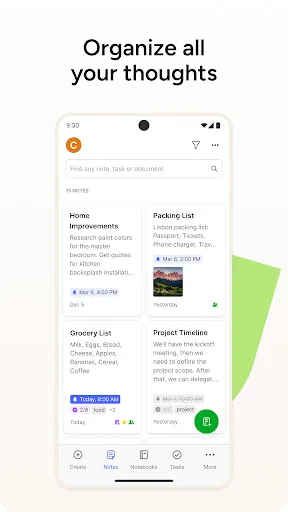 Evernote - Note Organizer Android app screenshot 2
