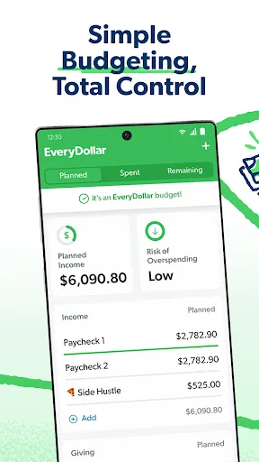 EveryDollar: Budget Management Android app screenshot 1