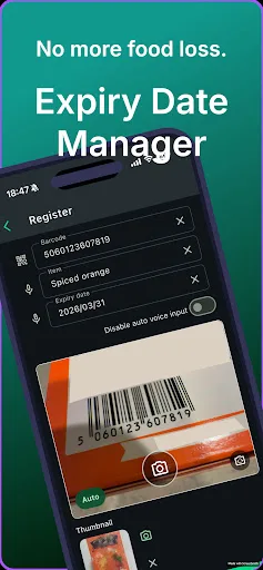 Expiry Date Manager Android app screenshot 1