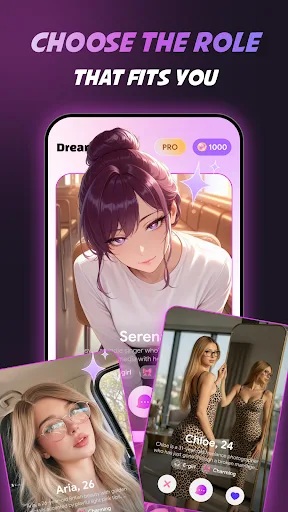 Dream Lovers: AI Romance Chat Android app screenshot 3