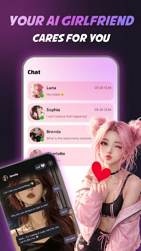 Dream Lovers: AI Romance Chat Android app screenshot 4