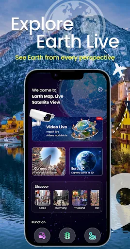Live Earth Cam - Street View Android app screenshot 1