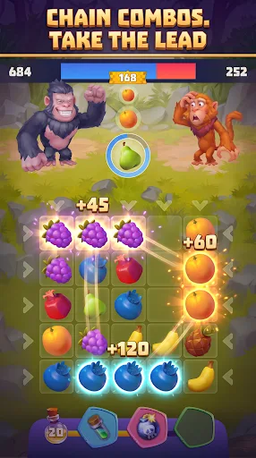 Funky Monkey: PvP Match 3 Android app screenshot 3