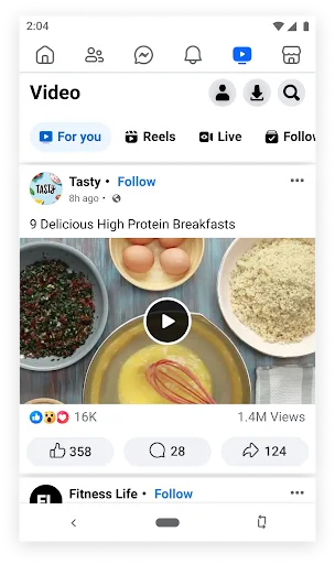 Facebook Lite Android app screenshot 3