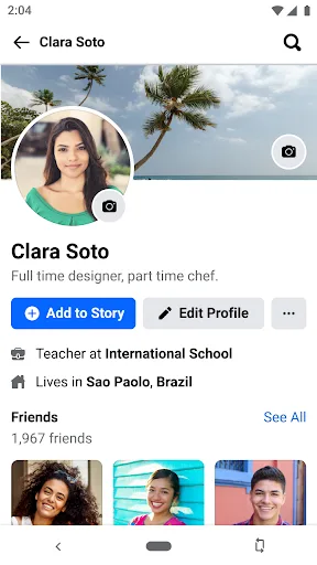 Facebook Lite Android app screenshot 4