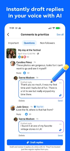 Facebook Creator Studio Android app screenshot 3
