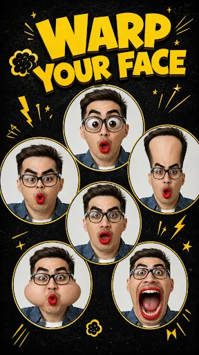 LOLwarp: Funny Face Filter Android app screenshot 1