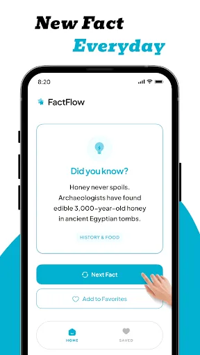 Fact Flow Android app screenshot 2