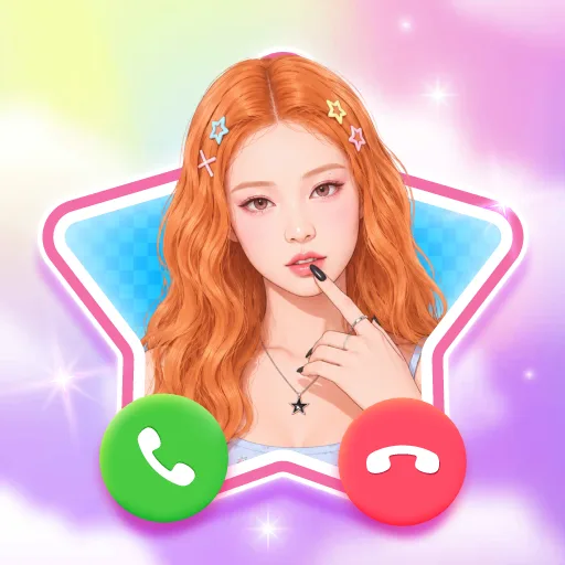 Idol Prank Call - Fake Chat Android app icon