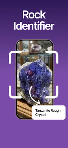 Rock Identifier: Crystal ID Android app screenshot 1