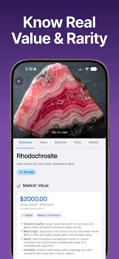 Rock Identifier: Crystal ID Android app screenshot 2