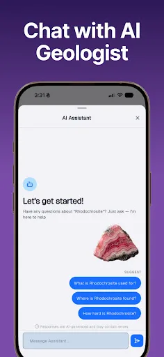 Rock Identifier: Crystal ID Android app screenshot 4