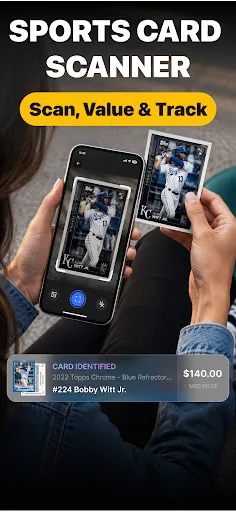 Sports Card Value Scanner Android app screenshot 1