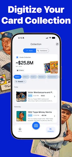 Sports Card Value Scanner Android app screenshot 3