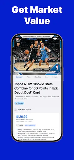 Sports Card Value Scanner Android app screenshot 6