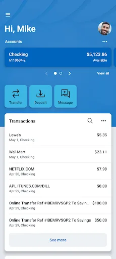 Farmers Nat'l Bank Canfield Android app screenshot 2