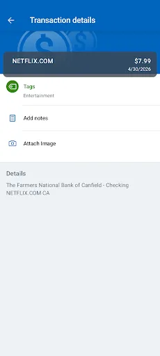 Farmers Nat'l Bank Canfield Android app screenshot 4