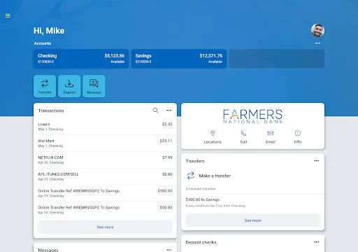 Farmers Nat'l Bank Canfield Android app screenshot 6