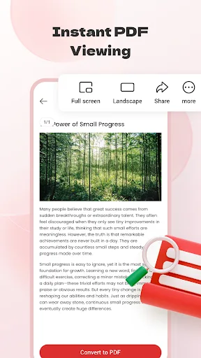 Fast PDF Reader Android app screenshot 4