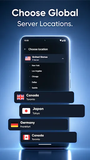 Private VPN - Secure Access Android app screenshot 2