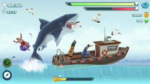 Hungry Shark Evolution Android app screenshot 5