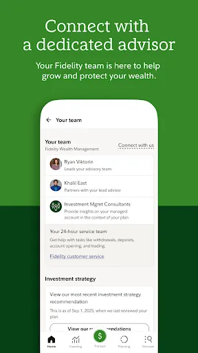 Fidelity Investments Android app screenshot 2